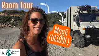 Room Tour by Krümel 4x4 | unterwegs mit Mogli | UNIMOG U1300L