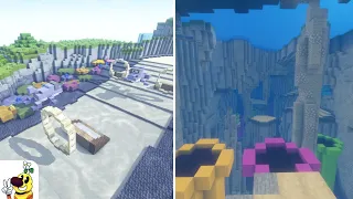 DOLPHIN SHOALS in MINECRAFT - Making every MK8DX track in Minecraft (Ep 10)