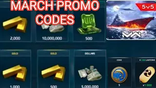 MARCH ⚡NEW MODERN WARSHIPS ⚡ PROMO CODES ⚡ MODERN WARSHIPS CODES - CODES FOR MODERN WARSHIPS