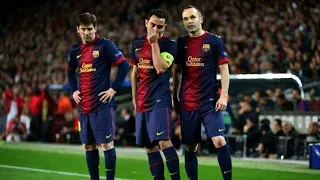 The Beauty of Messi Xavi Iniesta • Greatest Trio • Definition of Football