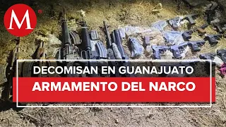 En 6 meses, incautan al crimen más de 141 mil pertrechos en Guanajuato