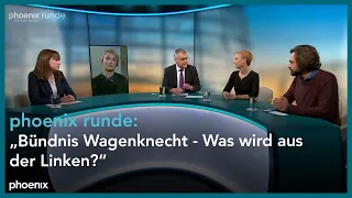 phoenixRunde: Bündnis Wagenknecht - Was wird aus der Linken?