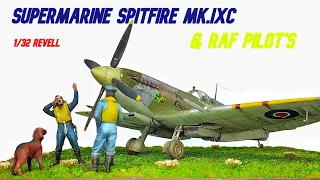Supermarine Spitfire Mk.IXc Build 1/32 Revell Scale Model Build/Spitfire Savaş Uçağı Maketi Yapımı