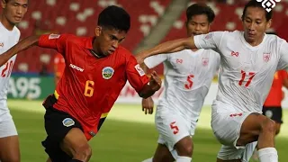 Highlights - SEA GAMES 31st Timor leste u23 vs  Myanmar u23 #SeaGames31 #football #timnas #trending