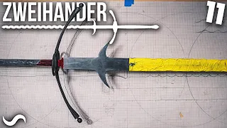 MAKING A ZWEIHANDER SWORD!!! Part 11