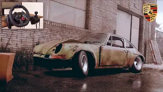 Rebuilding Porsche 911 Turbo - Need for Speed Heat | Logitech G29 Gameplay