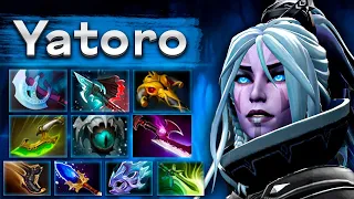 Яторо на 10-слотовой Дровке, 64.000 нетворса! - Yatoro Drow Ranger DOTA 2