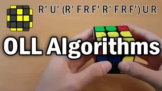 Rubik's Cube: All 57 OLL Algorithms & Finger Tricks