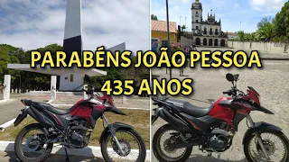 PASSEIO DE XRE190 | PARABÉNS JOÃO PESSOA - 435 ANOS