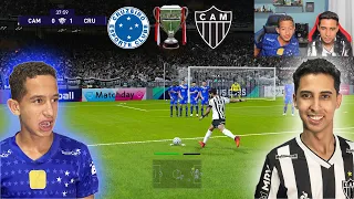 FINAL DO CAMPEONATO MINEIRO ATLÉTICO-MG x CRUZEIRO PES 2021 ‹ Rikinho ›