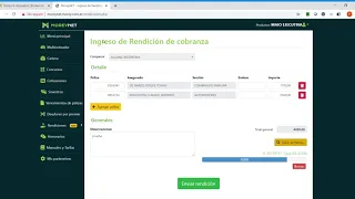 MoreyNET  Tutorial de Rendiciones