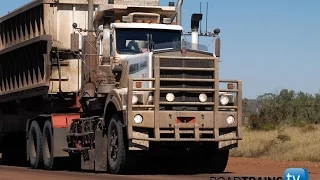 Massive 1000 hp Kenworth C510  with 5 trailer road train