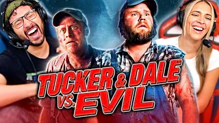 Tucker & Dale vs. Evil IS F***ING HILARIOUS! MOVIE REACTION!!