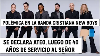 POLÉMICA EN LA BANDA CRISTIANA NEWSBOYS... SE DECLARA ATEO, luego de 40 años de servicio.