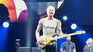 Sting. “Every Breath You Take”.  Rogers Arena, Vancouver, BC. Sept. 29, 2023