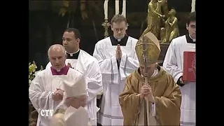 Missa do Inicio  do Pontificado  do Papa Bento XVI-2005- versão  original sem comentários