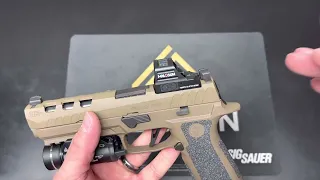 Sig Sauer P320 XFIVE DH3 First Impressions