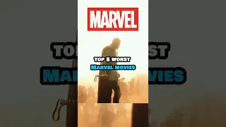 THE WORST MARVEL MOVIES! Guess the mcu top 5 #marvel #shorts #mcu #top5 #superhero #viral #trending