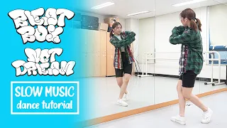 NCT DREAM 엔시티 드림 'Beatbox' Dance Tutorial | SLOW MUSIC + Mirrored