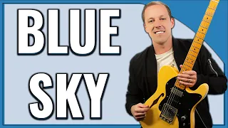 Blue Sky Guitar Lesson (Allman Brothers Band)