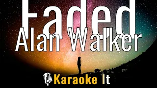 Faded - Alan Walker (Karaoke Version) 4K