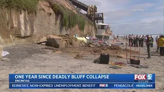 1 Year Since Deadly Bluff Collapse In Encinitas