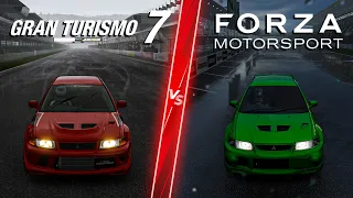 Gran Turismo 7 vs Forza Motorsport 7 - Direct Comparison! Attention to Detail & Graphics!