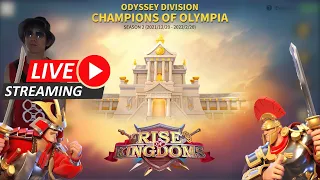 LIVE - CHAMPION OF OLYMPIA SAMBIL TANYA JAWAB SANTAI | RISE OF KINGDOMS INDONESIA ROK KD 2170