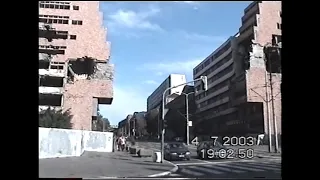 Разрушенные мирные дома в Белграде бомбардировками НАТО/Houses destroyed by NATO bombing in Belgrade