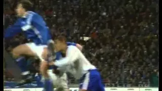 UEFA-CUP 1996/1997 - Halbfinale Rückspiel - FC Schalke 04 vs. CD Teneriffa 2:0 nach Verlängerung