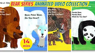 Brown Bear Brown Bear What Do You See Read Aloud Animated | Eric Carle Bill Martin Jr. Compilation