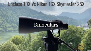 Celestron Uplose 10X50 Vs Nikkon 16X50 Vs Skymaster 25X70 Binoculars - Which one is the BEST?