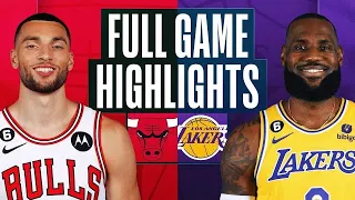 Los Angeles Lakers vs. Chicago Bulls | FULL GAME HIGHLIGHTS | March 26, 2023 | NBA Season