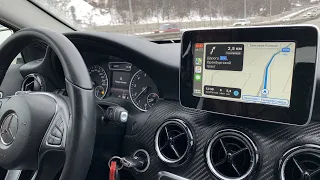 Установка Apple CarPlay в Mercedes-Benz