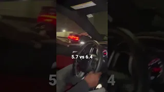 5.7 charger vs 6.4 charger dig race 🔥