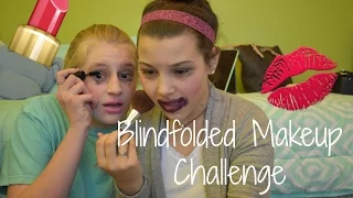 Blindfolded Makeup Challenge! |SCATTERDAY|