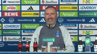 HSV Pressekonferenz vor dem Spiel gegen Hannover 96