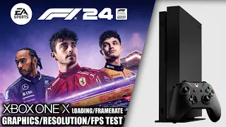 F1 24 - Xbox One X Gameplay + FPS Test