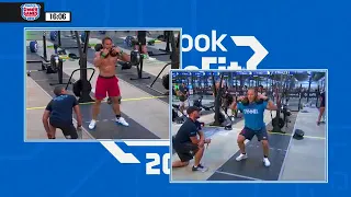 Standing Overhead & Power Squats AGE 35 49 Women & Men PART 4 of 4 2018 CrossFit Games