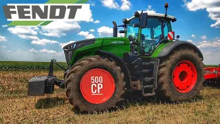 Fendt 1050 500 hp + Horsch 5MT Tiger. Self Driving Tractor on manual. Biggest tractor on tires.