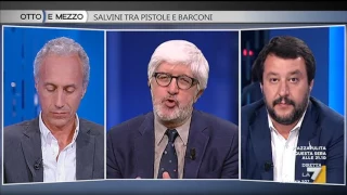 Otto e mezzo - Salvini tra pistole e barconi (Puntata 04/05/2017)