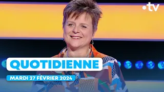 Emission Quotidienne du Mardi 27 Février 2024 - Questions pour un Champion