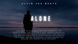 [ Free ] "Alone" Emotional | Rap Beat, R&B, Hip Hop Rap | Instrumental Music New 2024