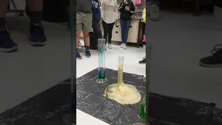 Elephant toothpaste with potassium iodide and hydrogen peroxide