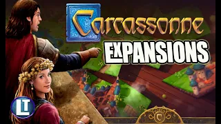 CARCASSONNE / How To Play The Expansions / DIGITAL Tutorial / Part 1