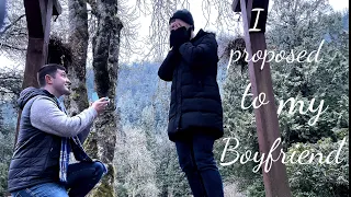 I Proposed to my Boyfriend 💍 ( same place his parents got engaged 40 years ago )