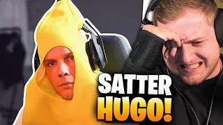 😨🍌Ich bin VERSTÖRT SASCHA! - Satter HUGO REAKTION  | Trymacs Stream Highlights