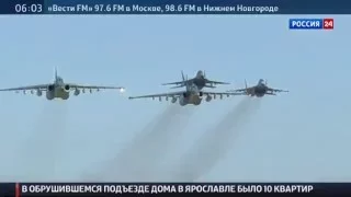 Сирия Су-35 , Су-25 ВКС России и Миг-29 ВВС Сирии в ЕДИНОМ СТРОЮ!!!