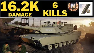 Wot console ABRAMS M1A2  16.2K DAMAGE 6 KILLS MASTERY 3 MARK OF EXCELLECE