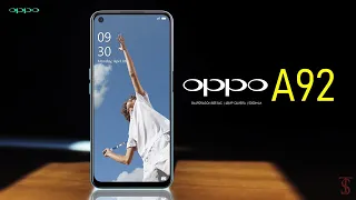 Oppo A92 Price, First Look, Design, Camera, Specifications, 8GB RAM, Features